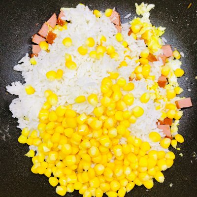 火腿炒飯,火腿炒飯的做法