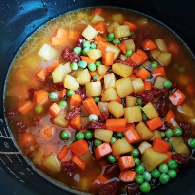 香腸飯,香腸飯的做法電飯煲
