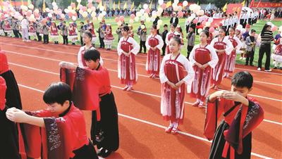 路桥路南小学践行“五育”理念 健儿风采(图8)