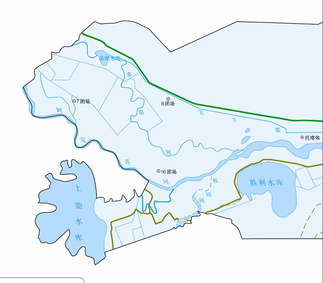 阿拉尔市西部地图【人口】2016年末,第一师总人口3268万人