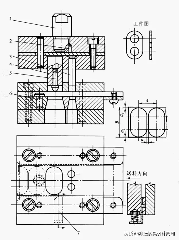 干货分享：五金汽车冲压模具之冲裁模的结构构造