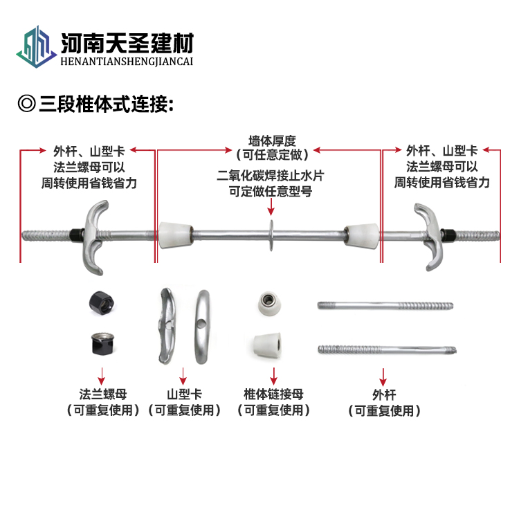 穿墙螺杆的直径越粗使用寿命越长？