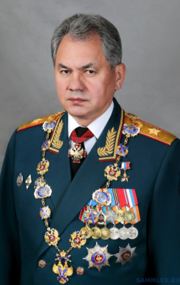 俄罗斯元帅绍伊古(俄罗斯国防部长绍伊古,现年65岁,大将军衔,14枚勋章