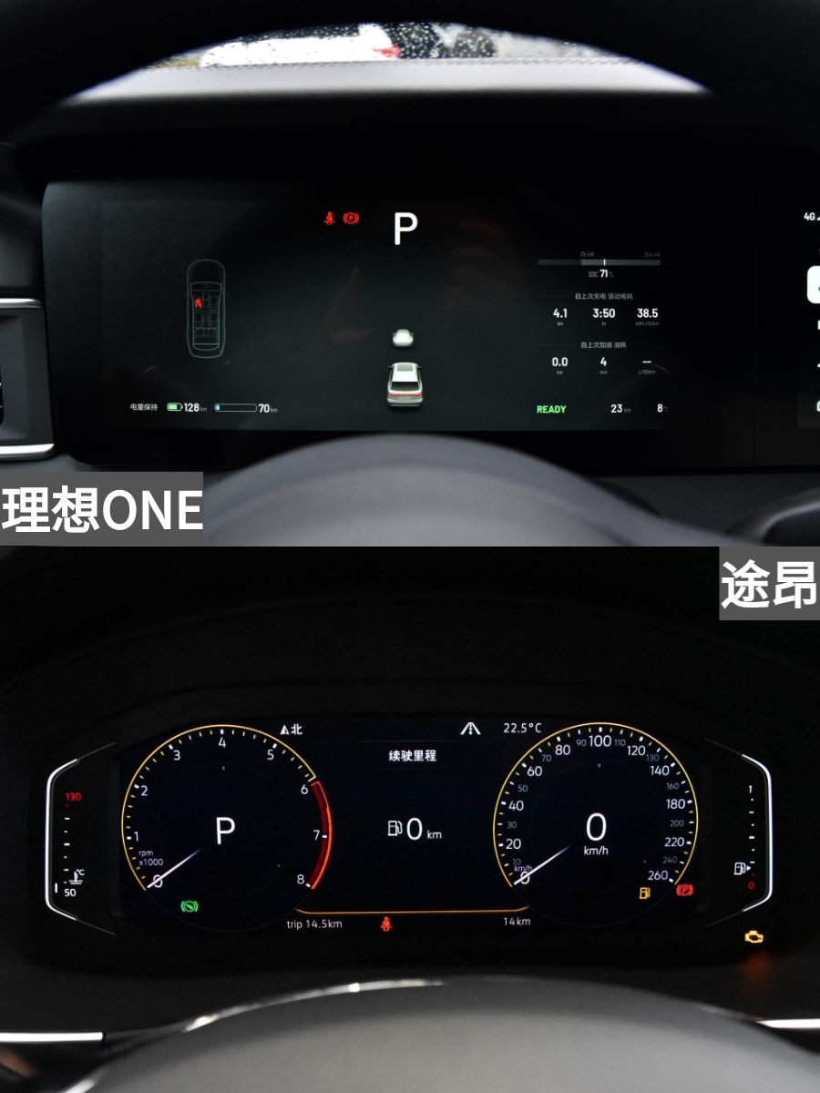 两台车长超5米的大SUV你选谁？理想ONE VS 大众途昂