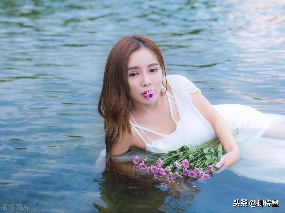 点评18张水景人像照，看懂才能学得会！佳人美景，这么拍才美