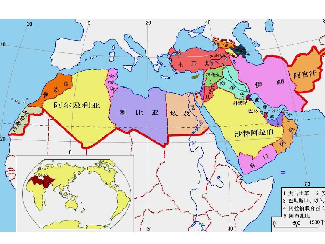 中东国家面积大小排名表(中东地区三大霸主：伊朗、以色列、土耳其)
