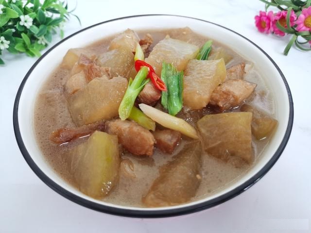 冬瓜燉肉,冬瓜燉肉的家常做法