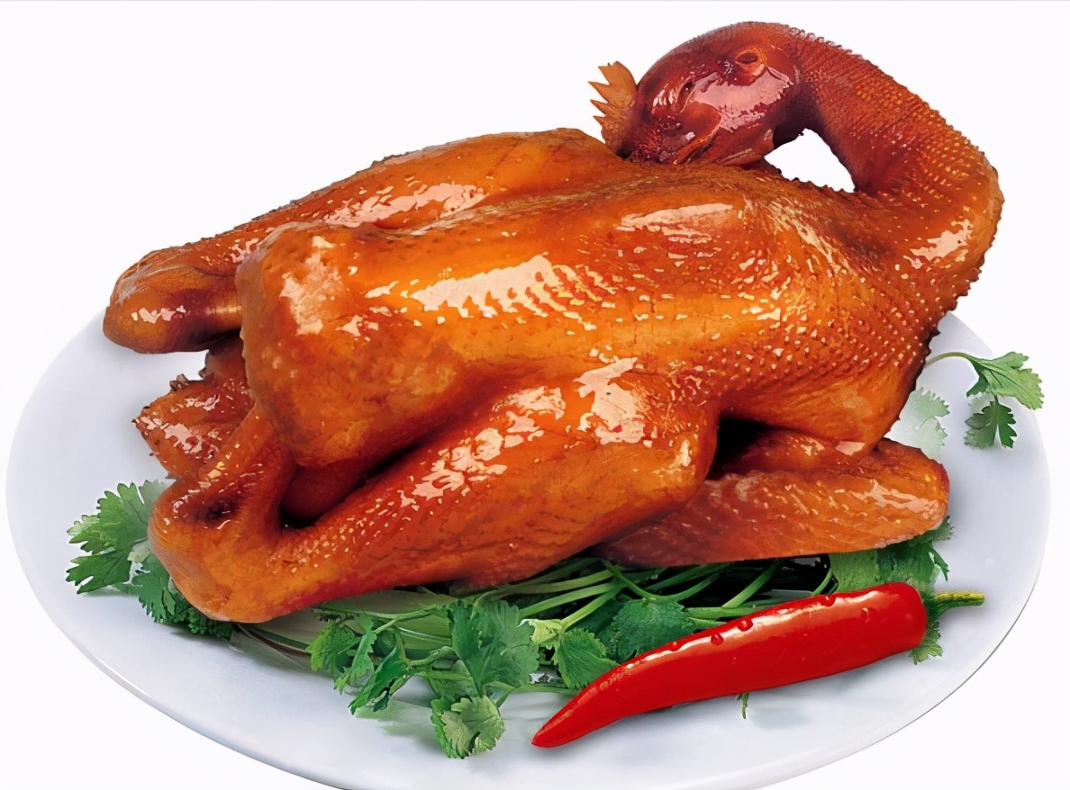 德州传统名吃,是简简单单的扒鸡,却被称作"天下第一鸡"