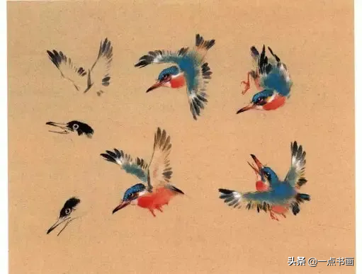 一学就会画——小写意禽鸟画法
