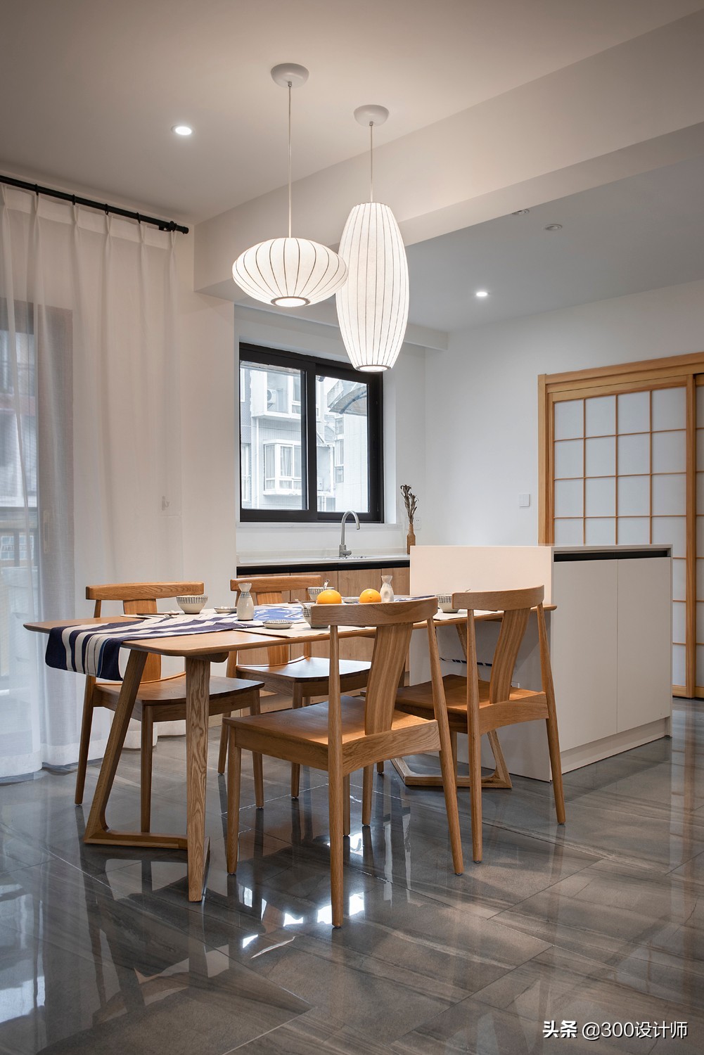 陈柯辛作品：晒晒200㎡复式装修，总造价90万，上下层挑高6米