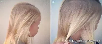 幼儿园扎头发简单好看教程（1一3岁短发怎么扎好看头发少）