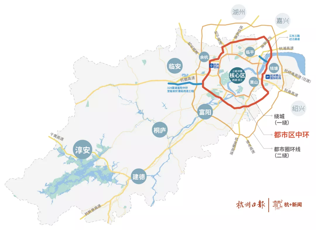 揭开神秘面纱：杭州中环仁和段走向公布