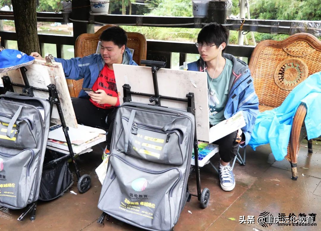 远伦写生回顾｜执笔绘梦，你们才是最美的风景！附优秀作品汇报