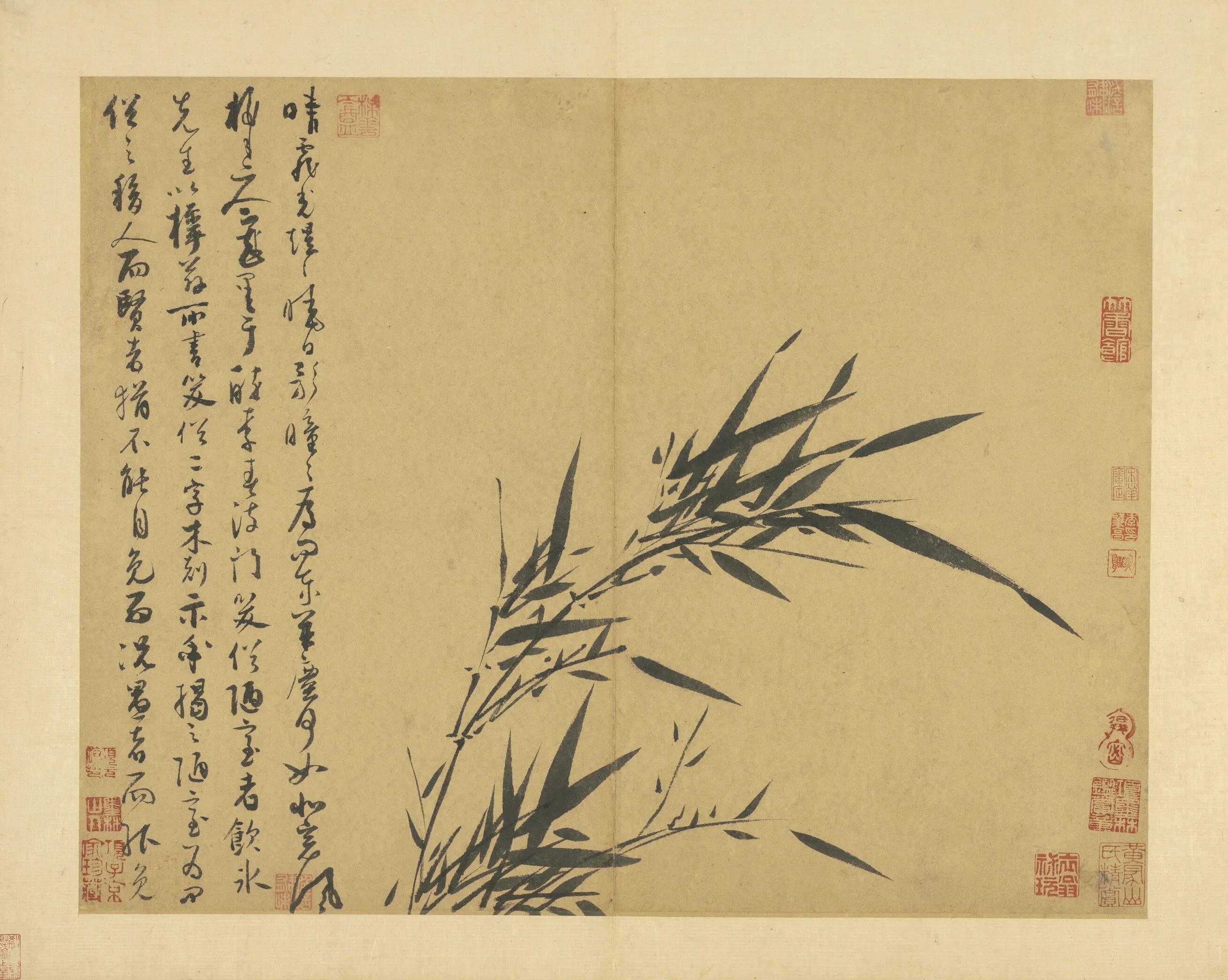 谁才是画竹子历史第一人？唯吴镇是也！简直是天花板的存在