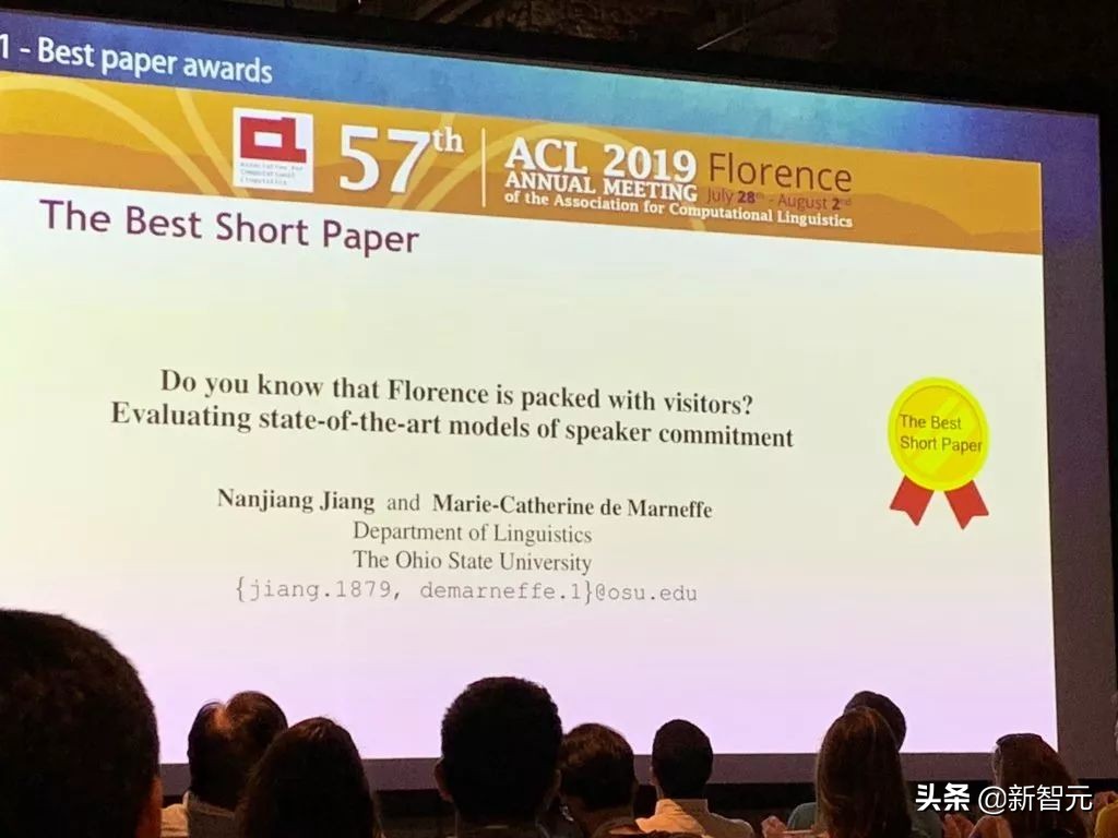 acl是一个什么的组织(ACL 2019 最佳论文重磅出炉！华人团队包揽最佳长短论文)