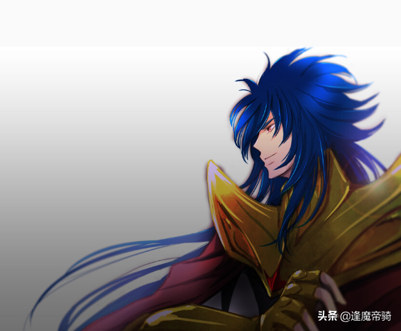 圣斗士星矢的最强敌人是谁？主角全力一击，在他衣服上留了个印