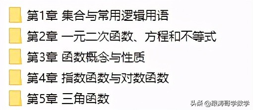 终于找到了！新高一数学必修1「课件-练习-教案-学案，都在这里」