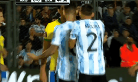巴西复仇阿根廷(0-0，阿根廷平巴西，激烈的摔跤比赛，梅西无大亮点，1点令人担忧)