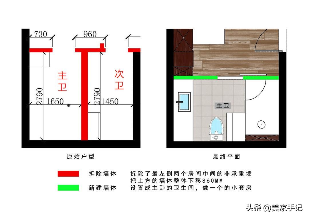 北京夫妻123㎡的家，因巧妙布置而走红网络，不要电视墙太香了