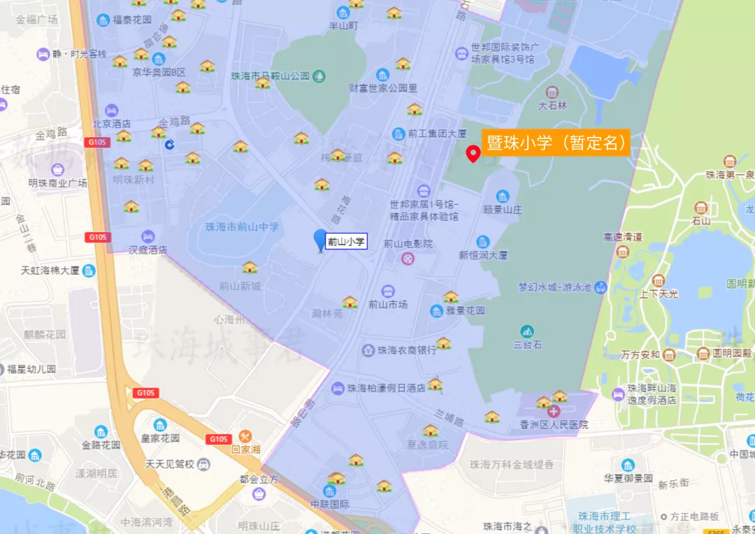 2021年珠海新增中小学汇总，看看是否会对你家小区造成影响