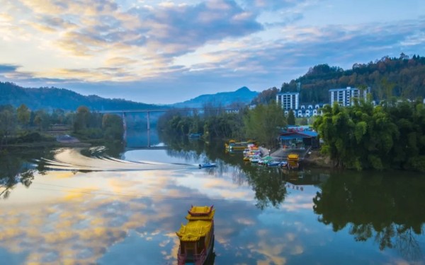 山水画廊·秀美巴中 | 携一路暖阳,游驷马水乡