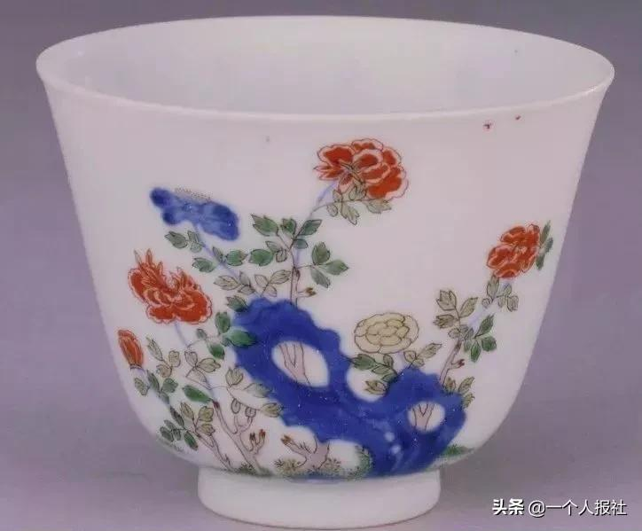 清康熙“十二花神杯”