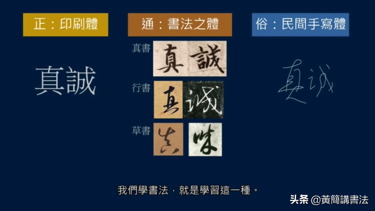 学书法，要有笔势概念