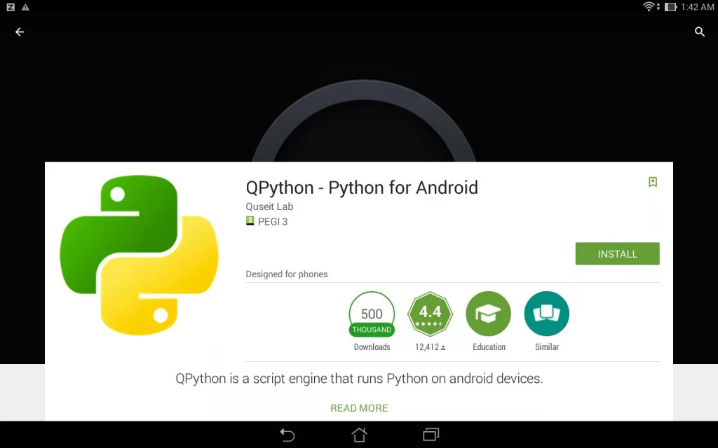 手机Python编程神器——AidLearning