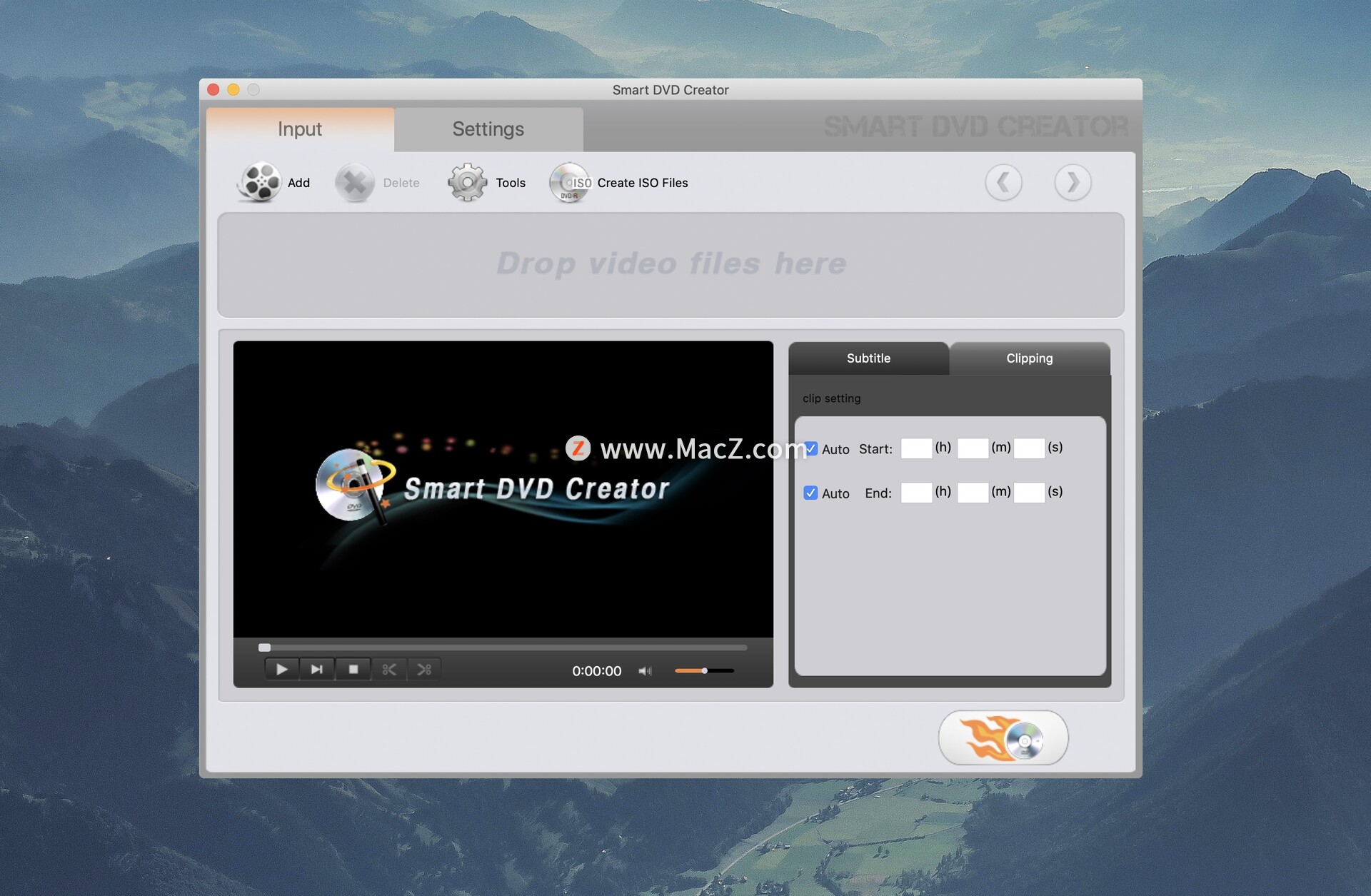 Smart DVD Creator for Mac(DVD视频刻录工具)