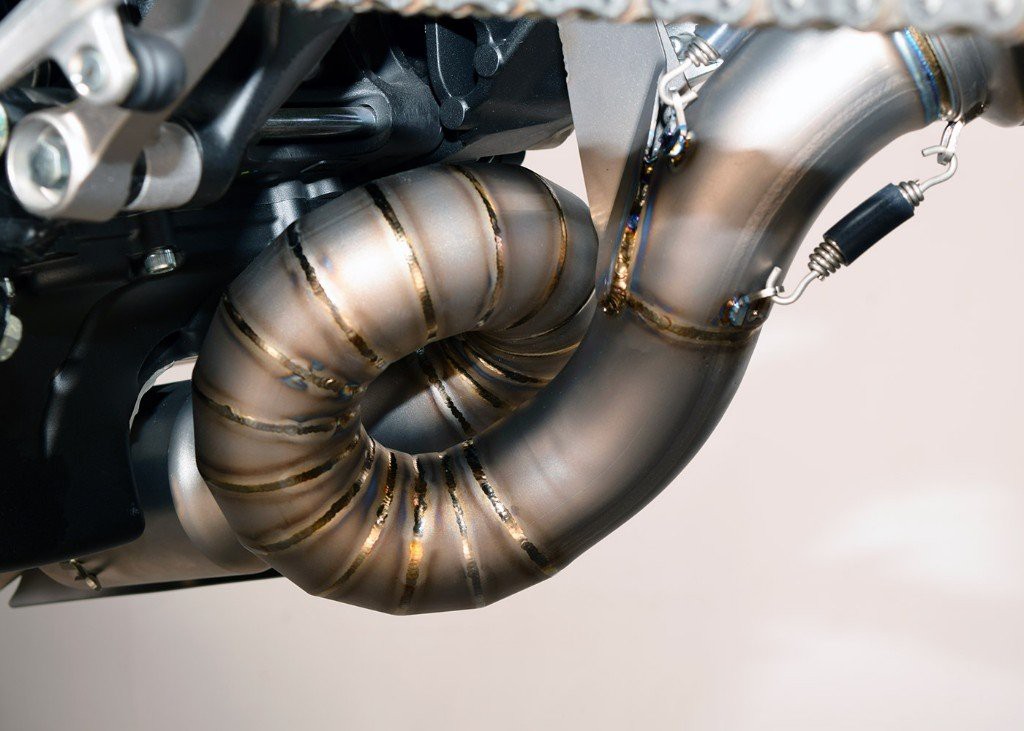 摩托车排气管结构图片