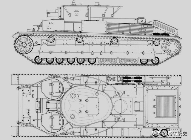 苏联T-28多炮塔中型坦克，30年代的苏军重甲坦克