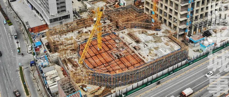 杭州地铁9号线全速建设中，总体量46万方北沙路商圈即将成型！