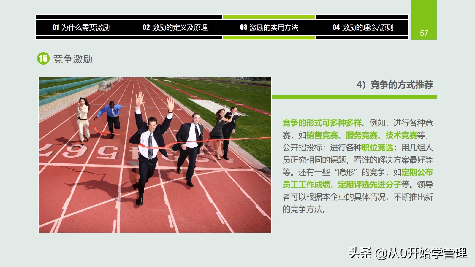 干货分享：用于中高层管理者培训，激励方法集萃