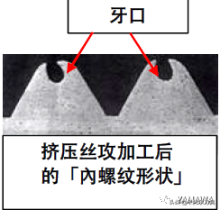 使用挤压丝攻时的特长和注意事项，绝对干货