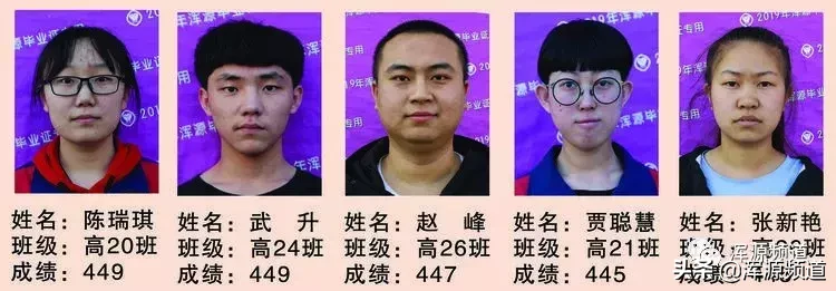 浑源七中晒出2019高考达二本达线分数