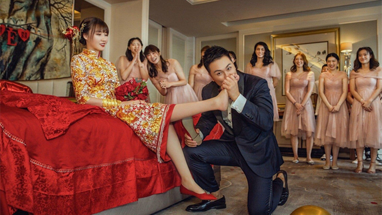 中国男篮孟铎和女篮女神刘格婷,正式踏上婚姻殿堂)