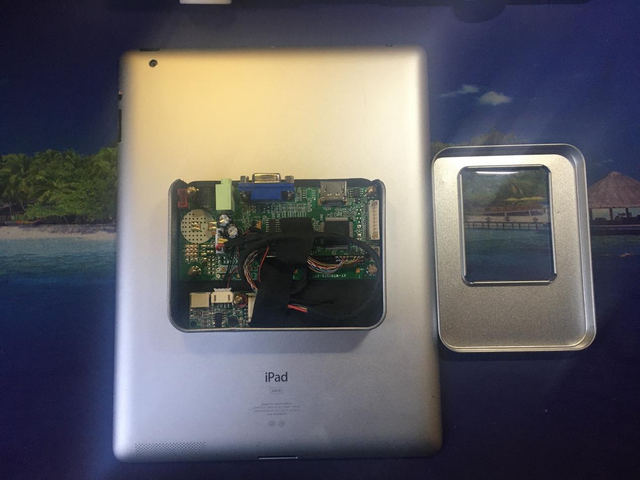 ipad1改显示器，ipad1改显示器