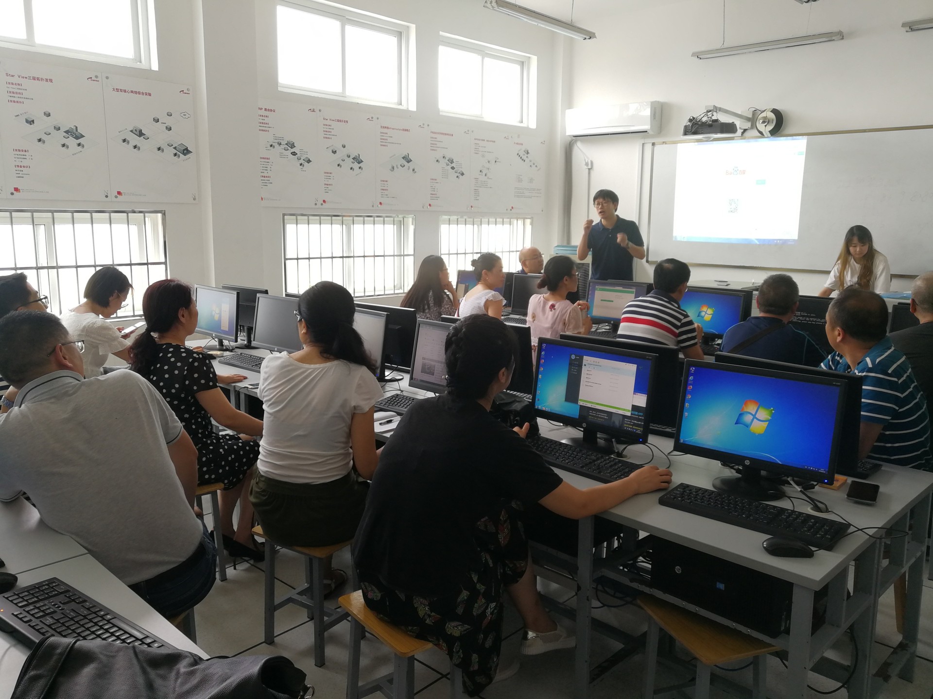 CourseMaker助力绵阳市游仙职业技术学校2019学年度教师全员教学