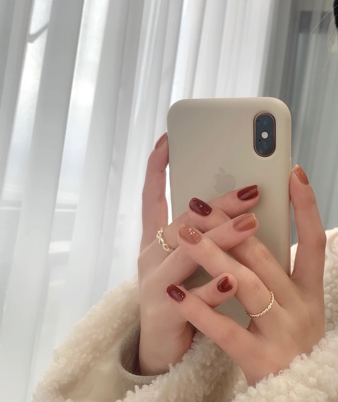 夏季青春风美甲,红色妖艳显气质,粉色糯糯可爱风