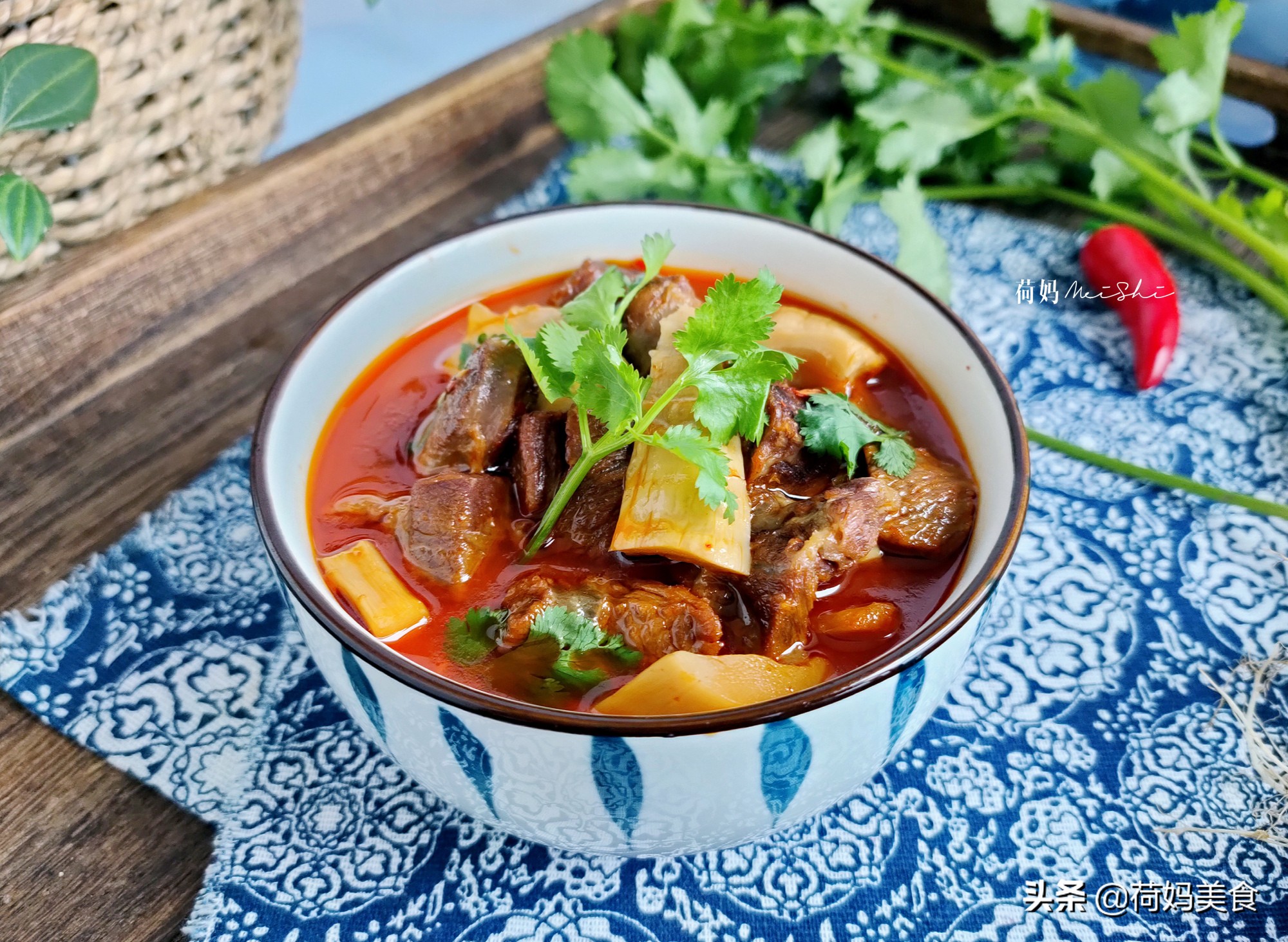 川妹子教你做红烧牛肉，软烂鲜香一点不柴，下饭配面一级棒