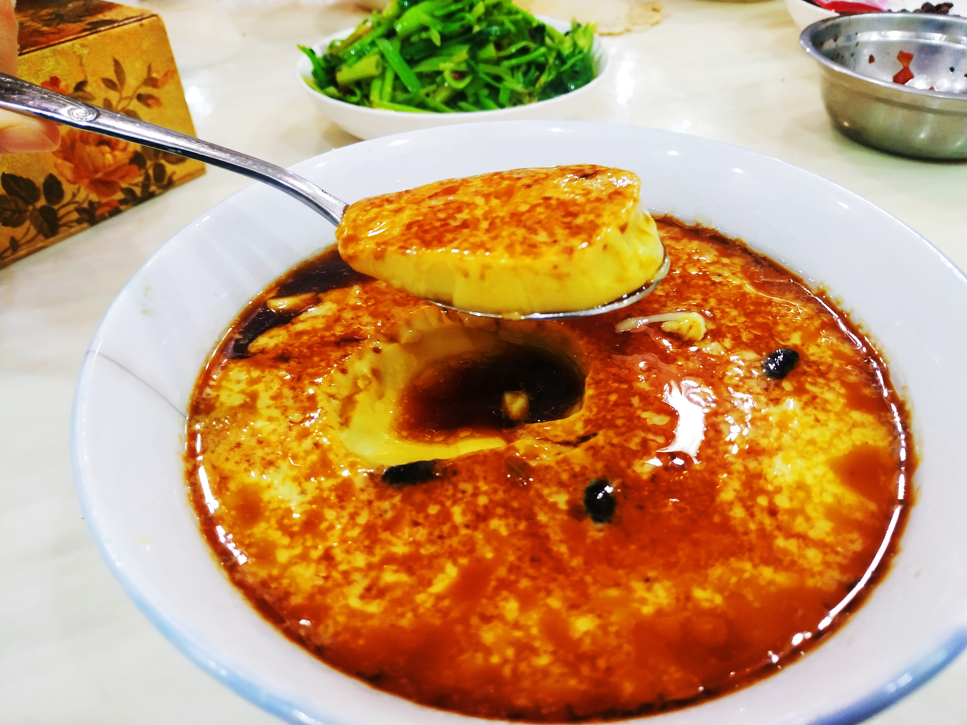 图片[3]-蒸鸡蛋羹时多加2样 鸡蛋香嫩 还没腥味-起舞食谱网