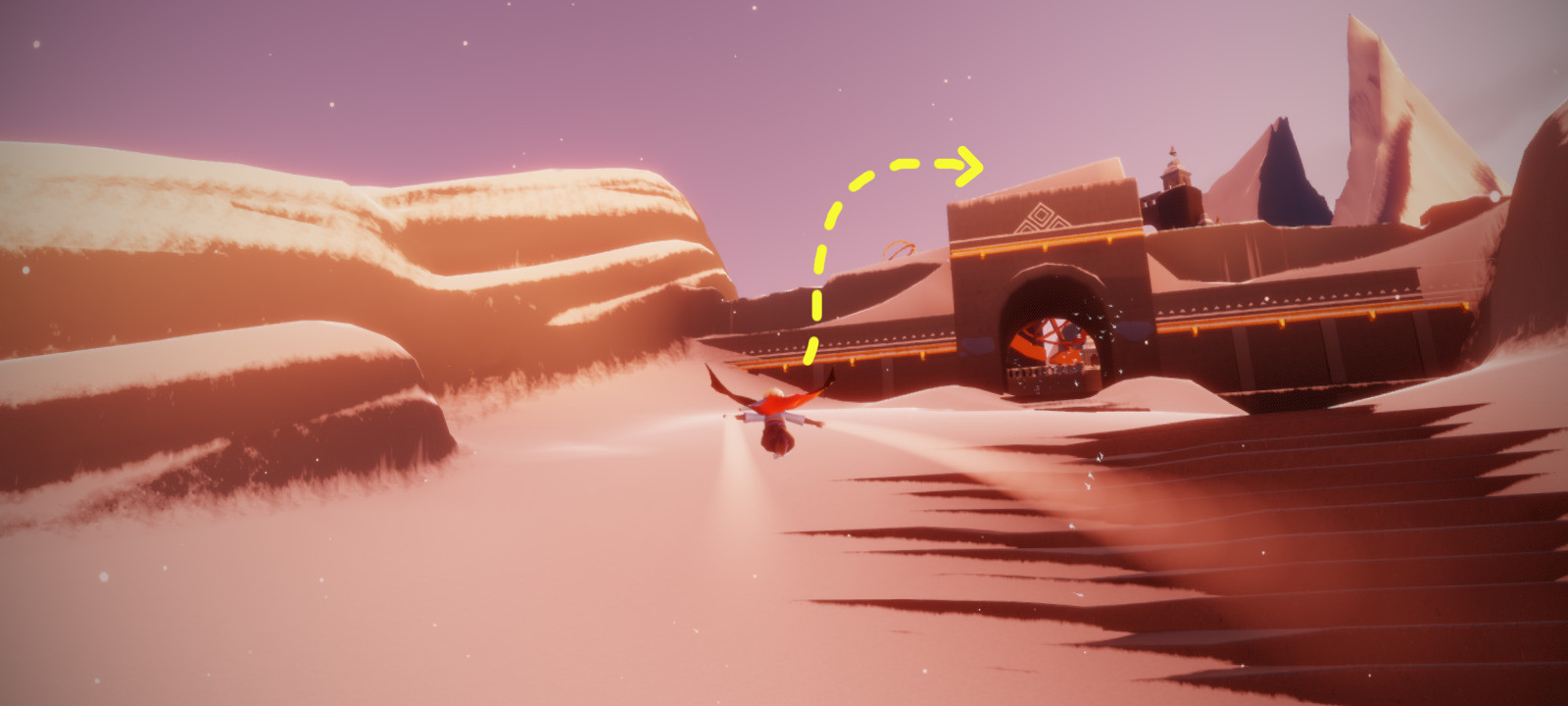 光遇霞光城拱门冥想位置在哪里位置及完成方法分享