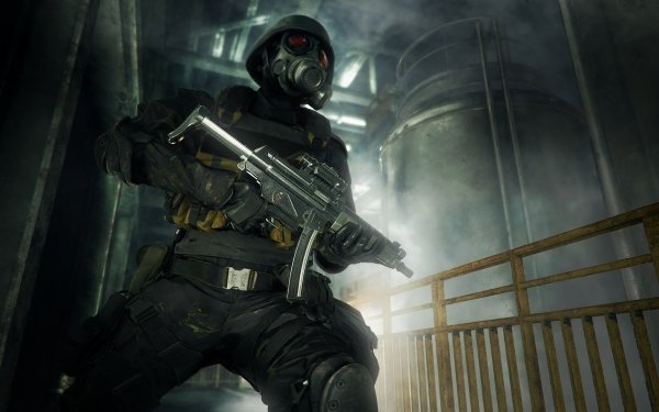 就在吉尔向卡洛斯说明情况的时候,突变的追击者再一次和吉尔扭打起来