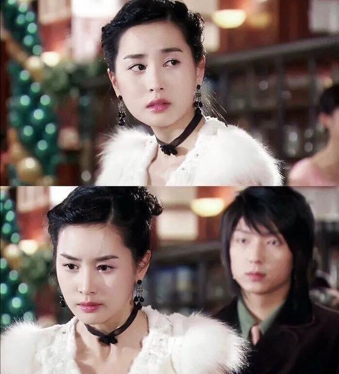 当年和李准基一起爆红的还有李多海,《我的女孩》里的女主角周幼灵.