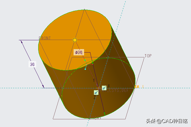 Creo建模案例多通气阀模型，常用几个建模工具综合应用