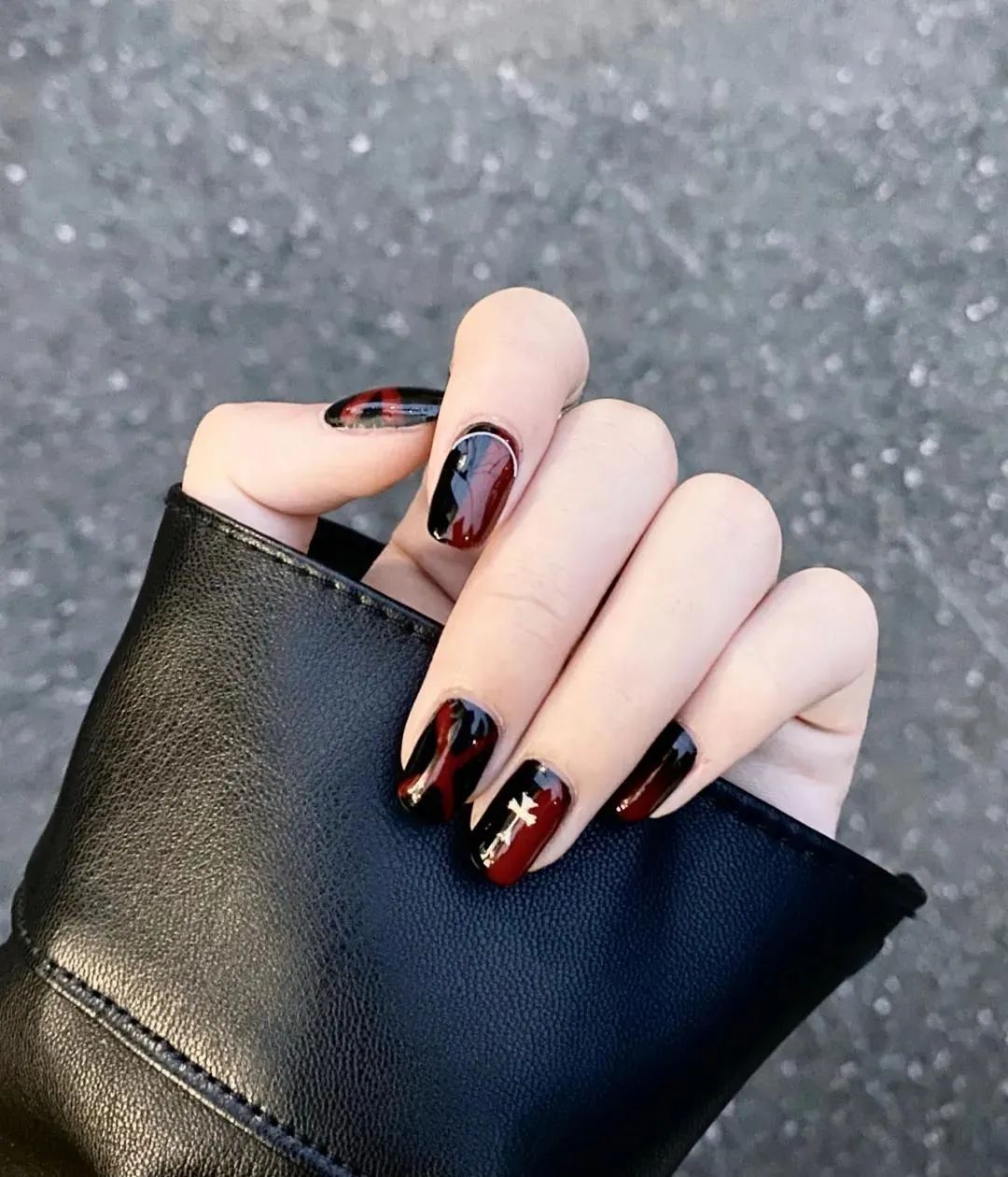 最美的图片最流行美甲图片