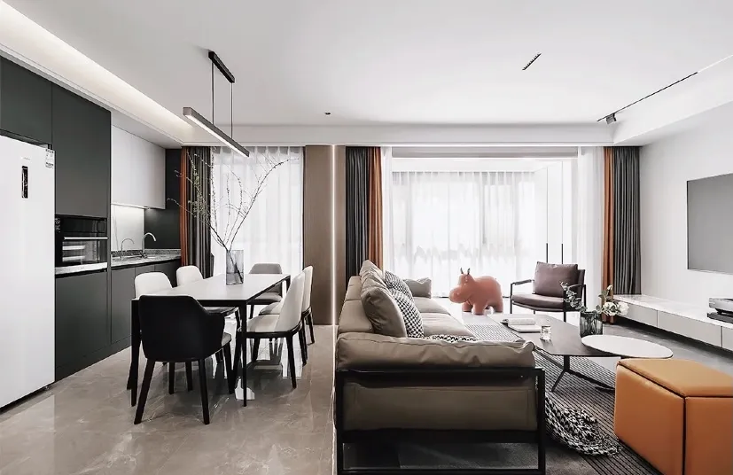 为什么"横厅"越来越受欢迎,客厅这么设计真的香