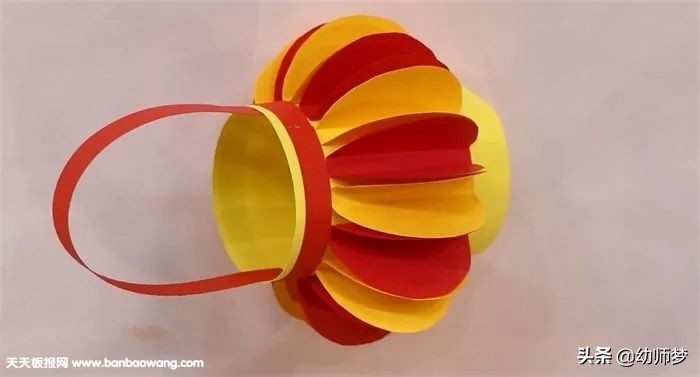 怎样制作立体手工灯笼，立体手工灯笼教程