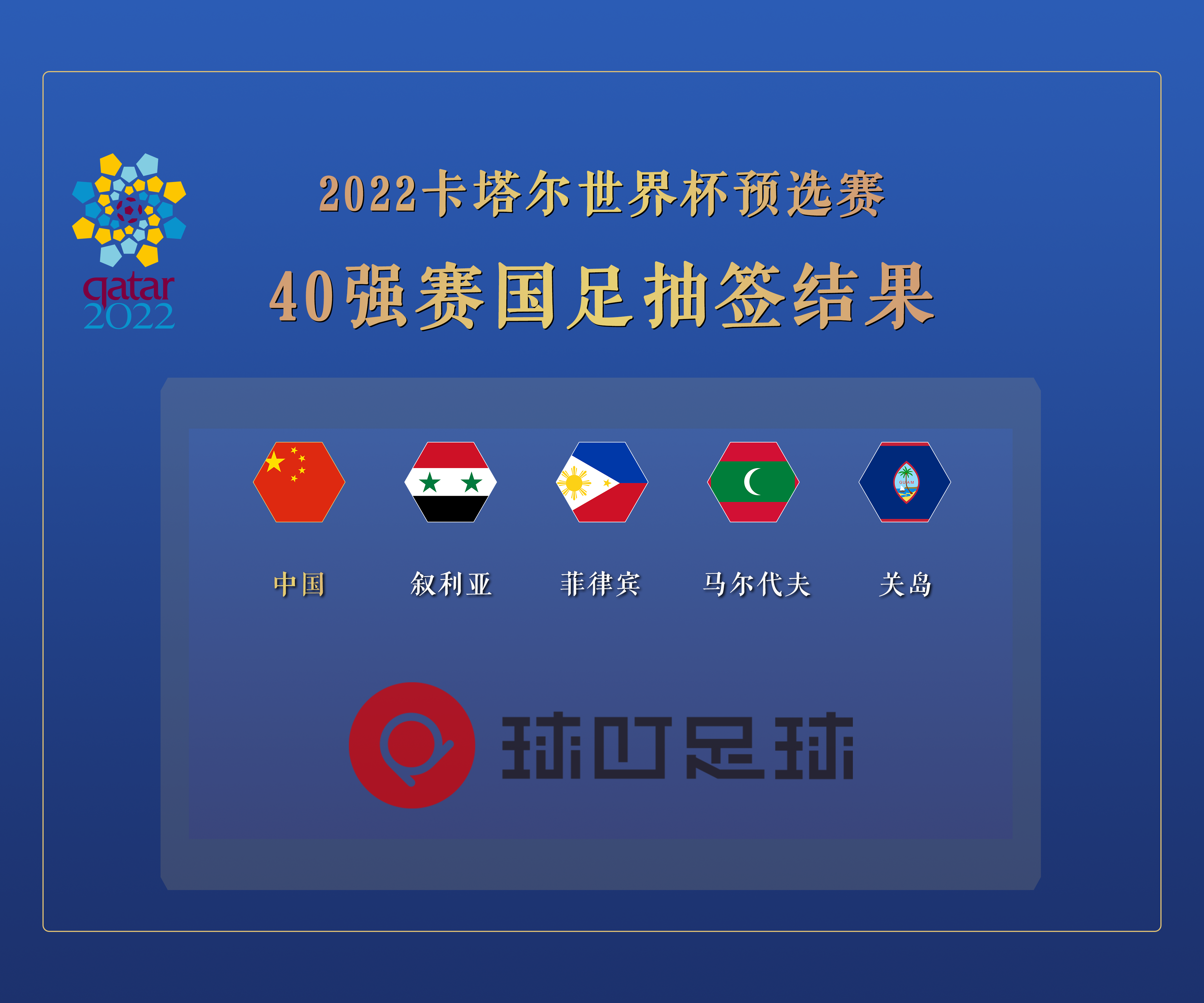 世界杯预选赛亚洲区40强赛(40强赛国足赛程出炉，9月10日首战马尔代夫，末轮战叙利亚)