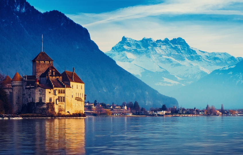 瑞士风景最美的城市图片